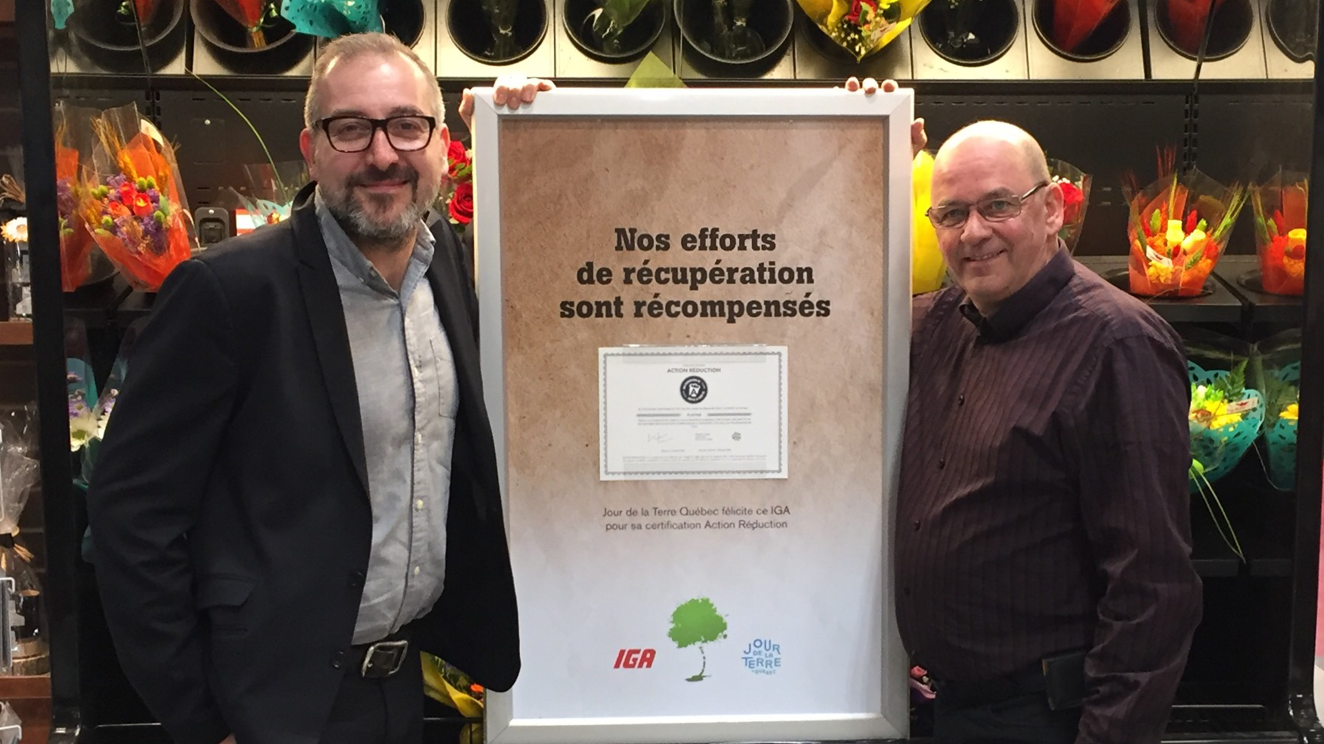 20170301_IGA_extra_Chouinard_Fils_Denis_Dupont_Action_Reduction_jour_de_la_terre_Quebec